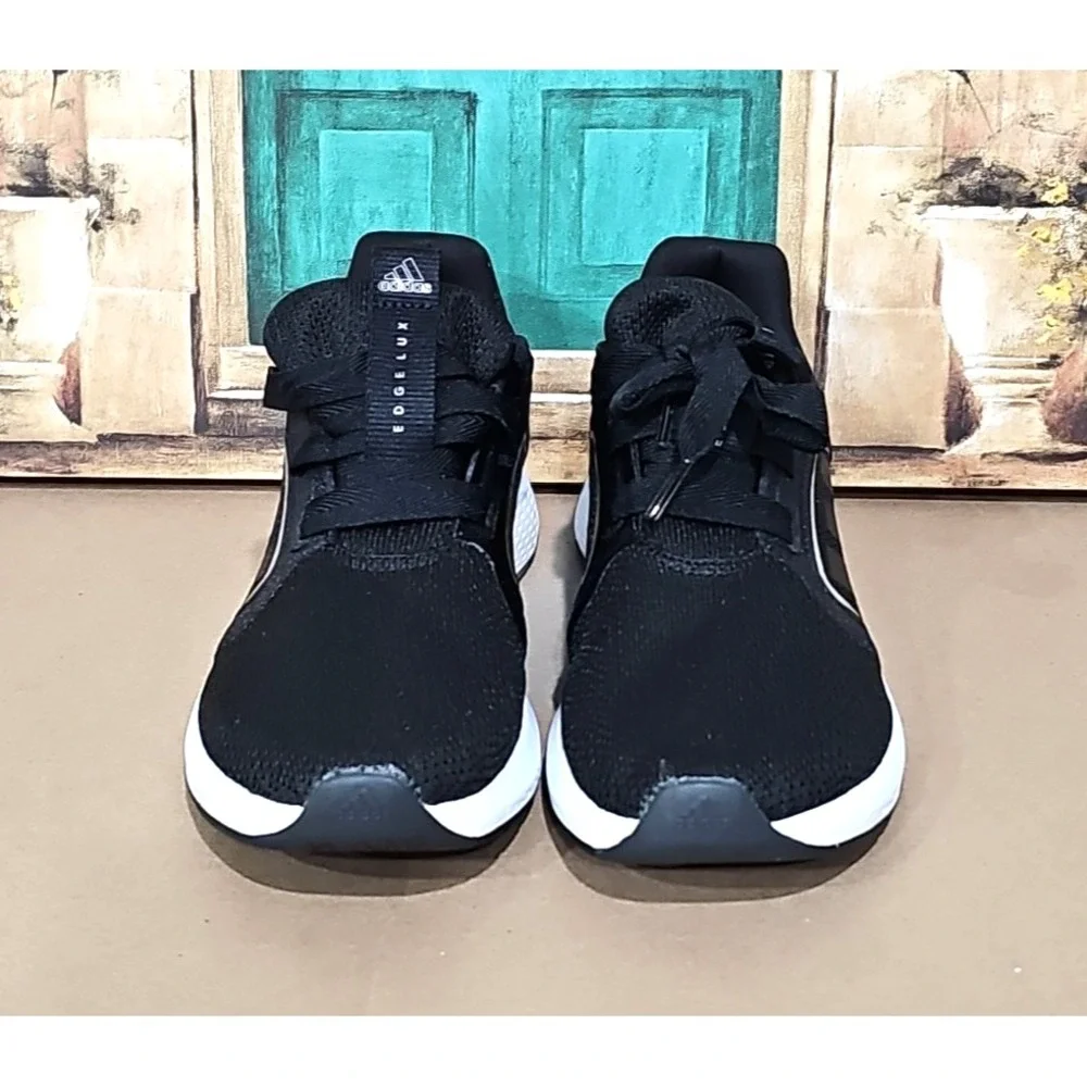 Adidas Edge Lux 5 Women's Running Shoes Size 8 Black